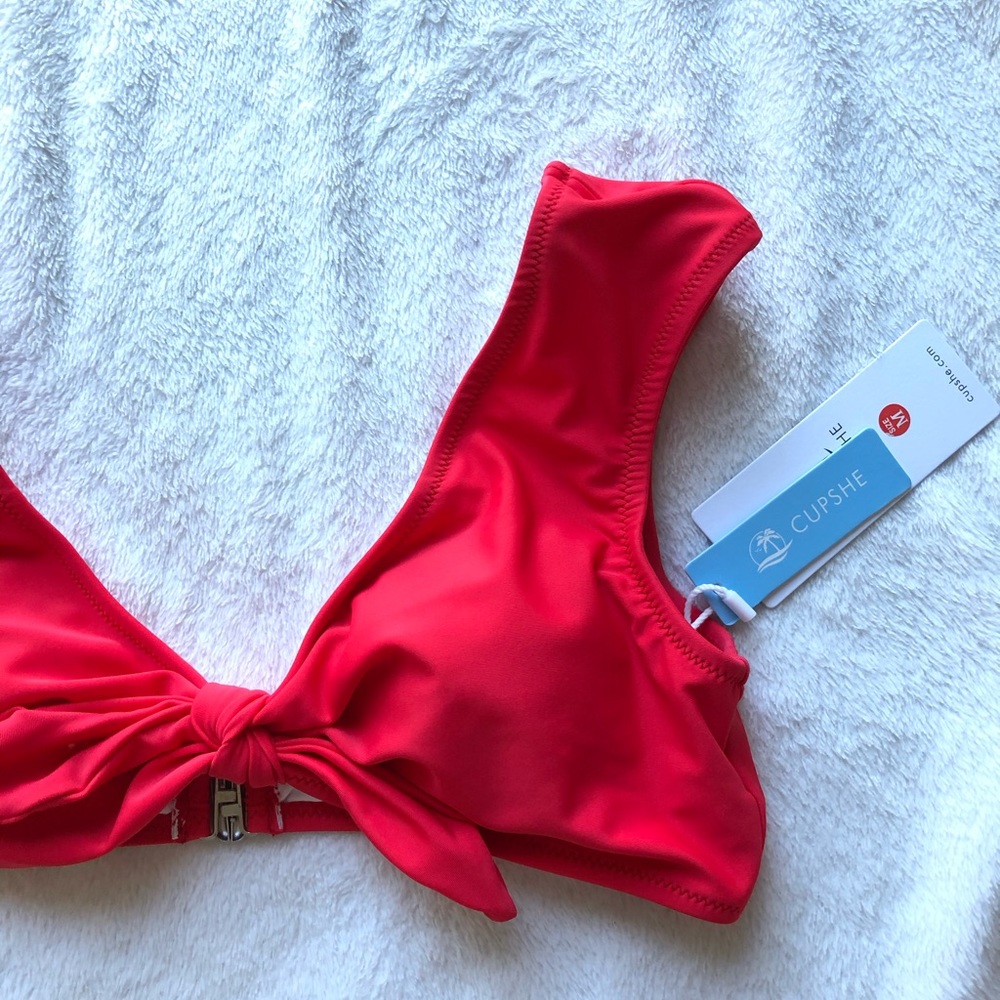 NWT Red Bikini Top